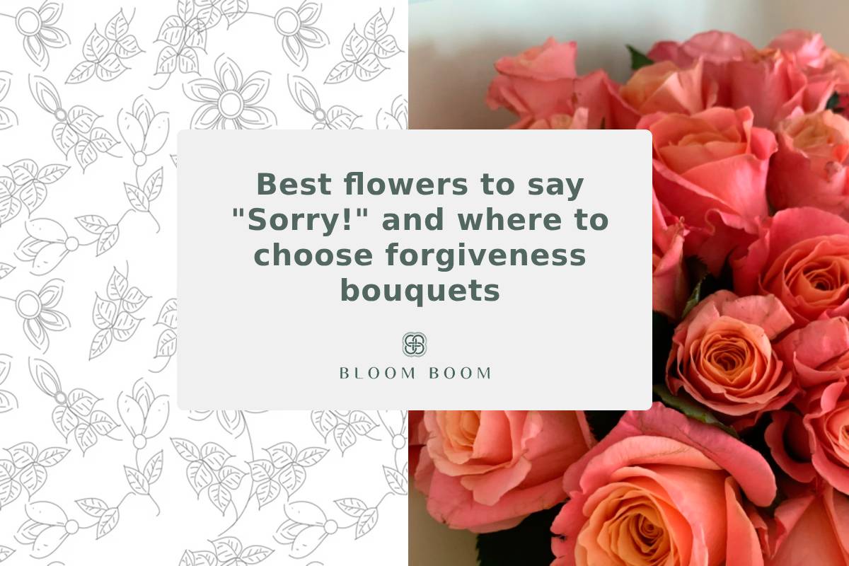 Best flowers to say «Sorry!» and where to choose forgiveness bouquets