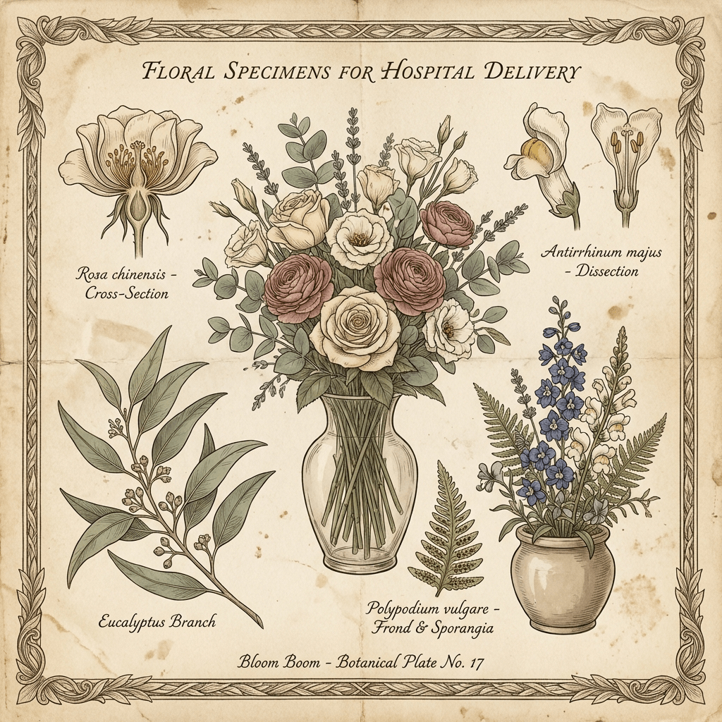 Affordable hospital flower delivery with Bloom Boom
