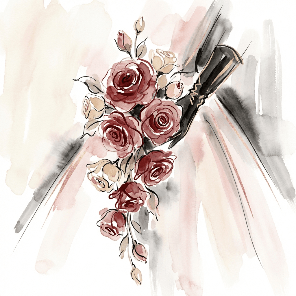 Bouquet of red anniversary roses symbolizing love and passion.