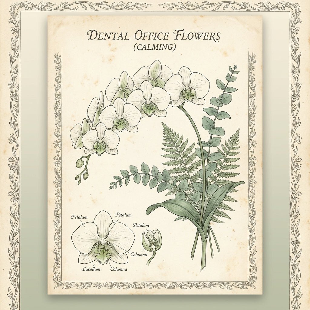Dental Office Flowers: Creating a Calming and Welcoming Environment