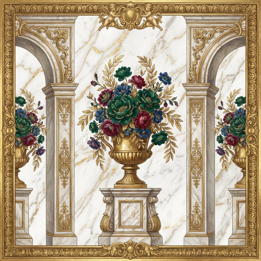 Stunning floral arrangement at a gym grand opening