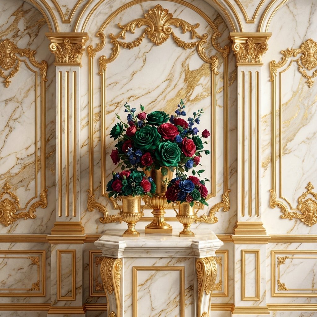 Elegant quarterly client gift flower arrangement in a modern office.