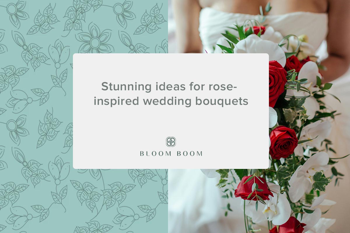 Stunning ideas for rose-inspired wedding bouquets