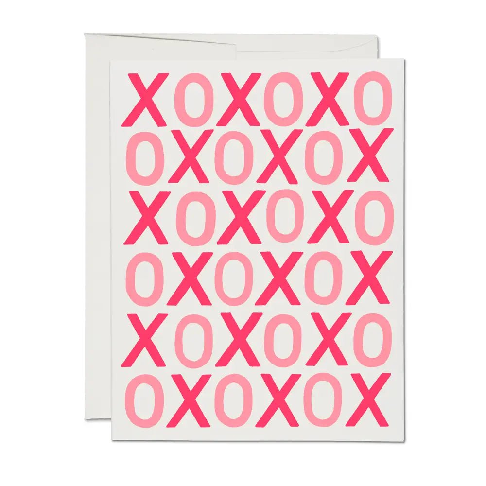 Kisses and Hugs XO Valentine's Day Greeting Card