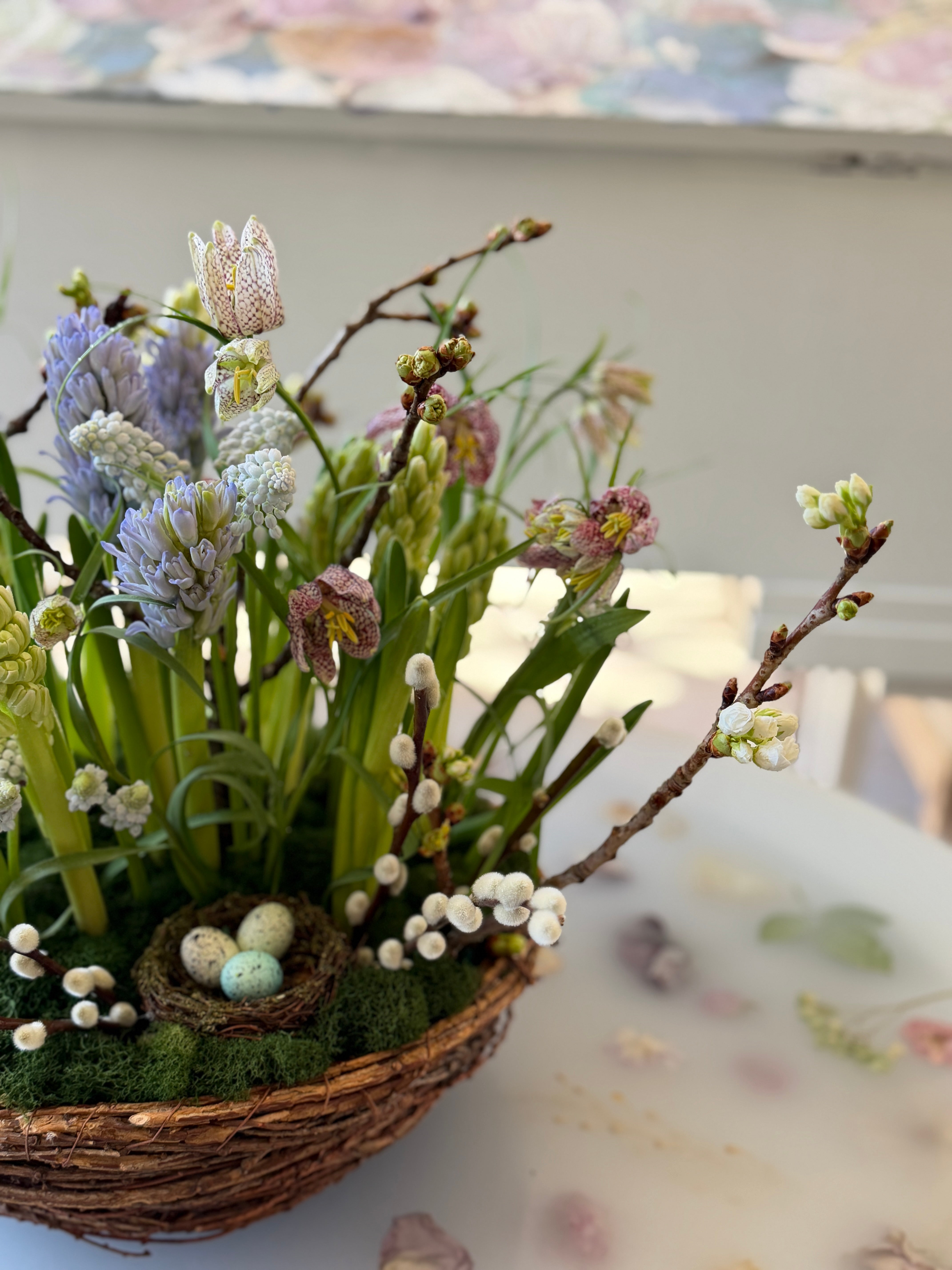 Fairytale Forrest Centerpiece Basket