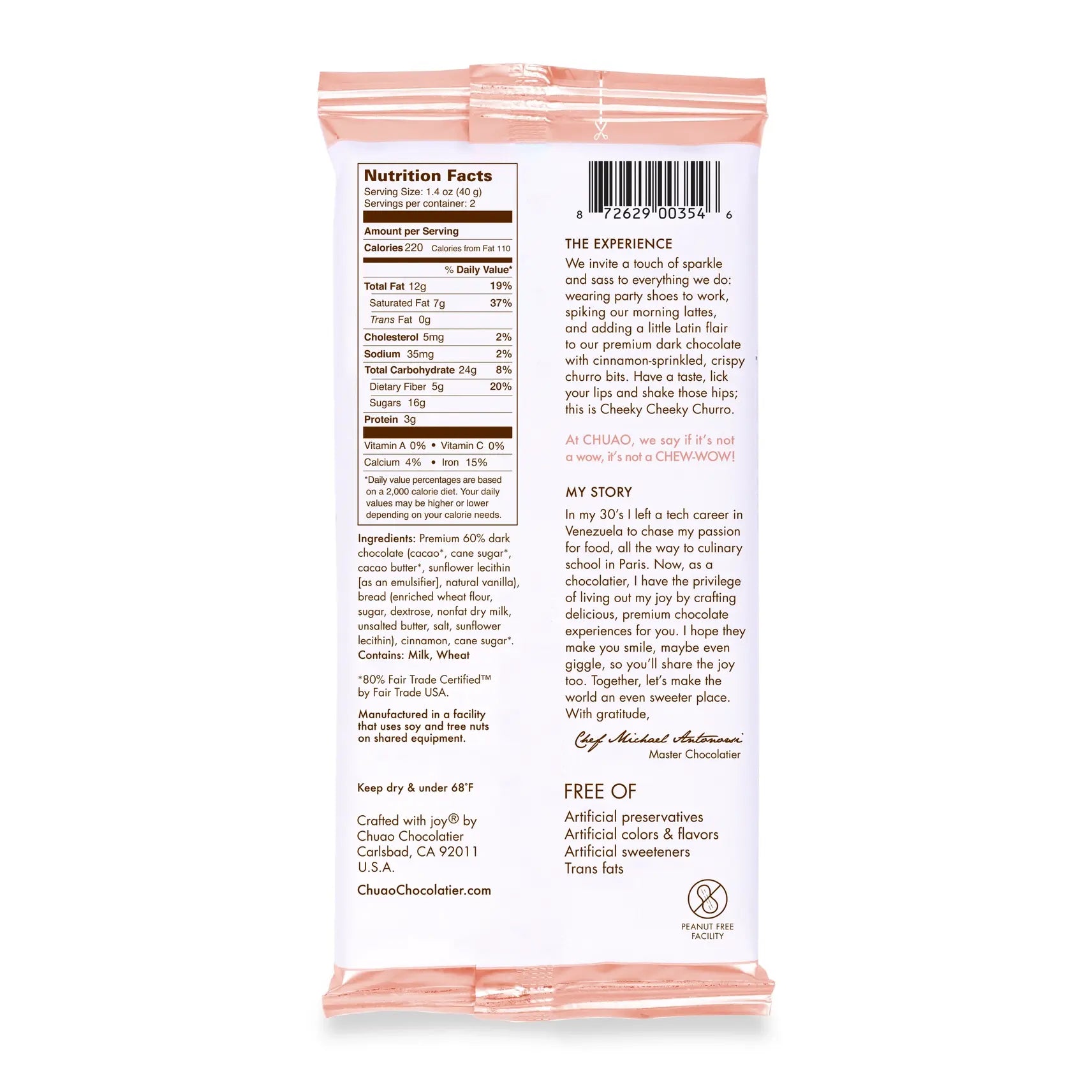 Cheeky Cheeky Churro! - Chuao Chocolate