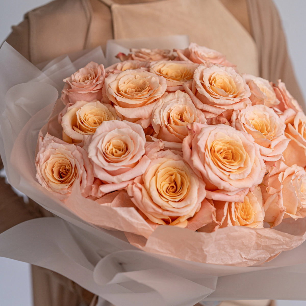 Bouquet with 25 / 50 / 75 Roses Shimmer