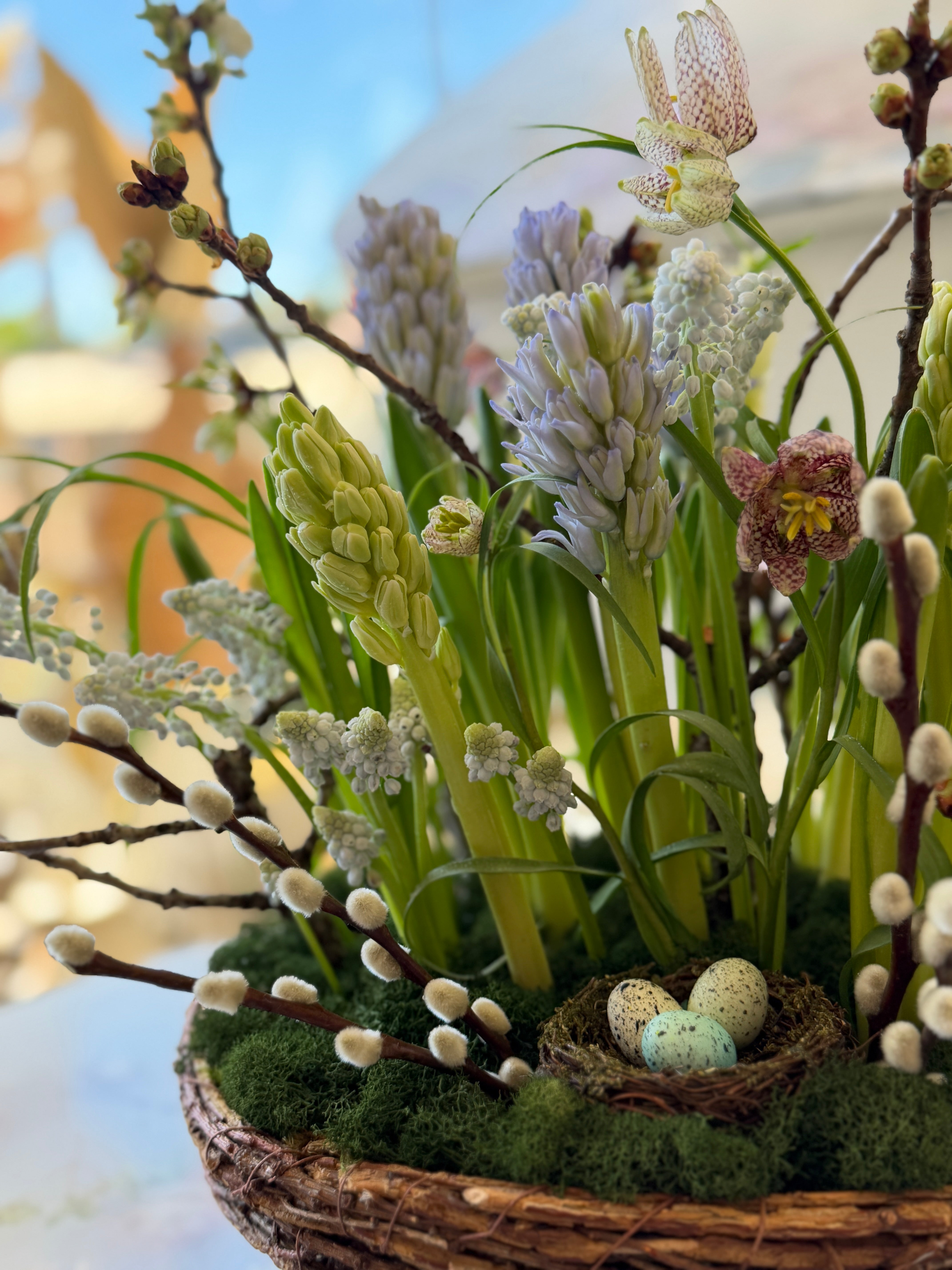 Fairytale Forrest Centerpiece Basket