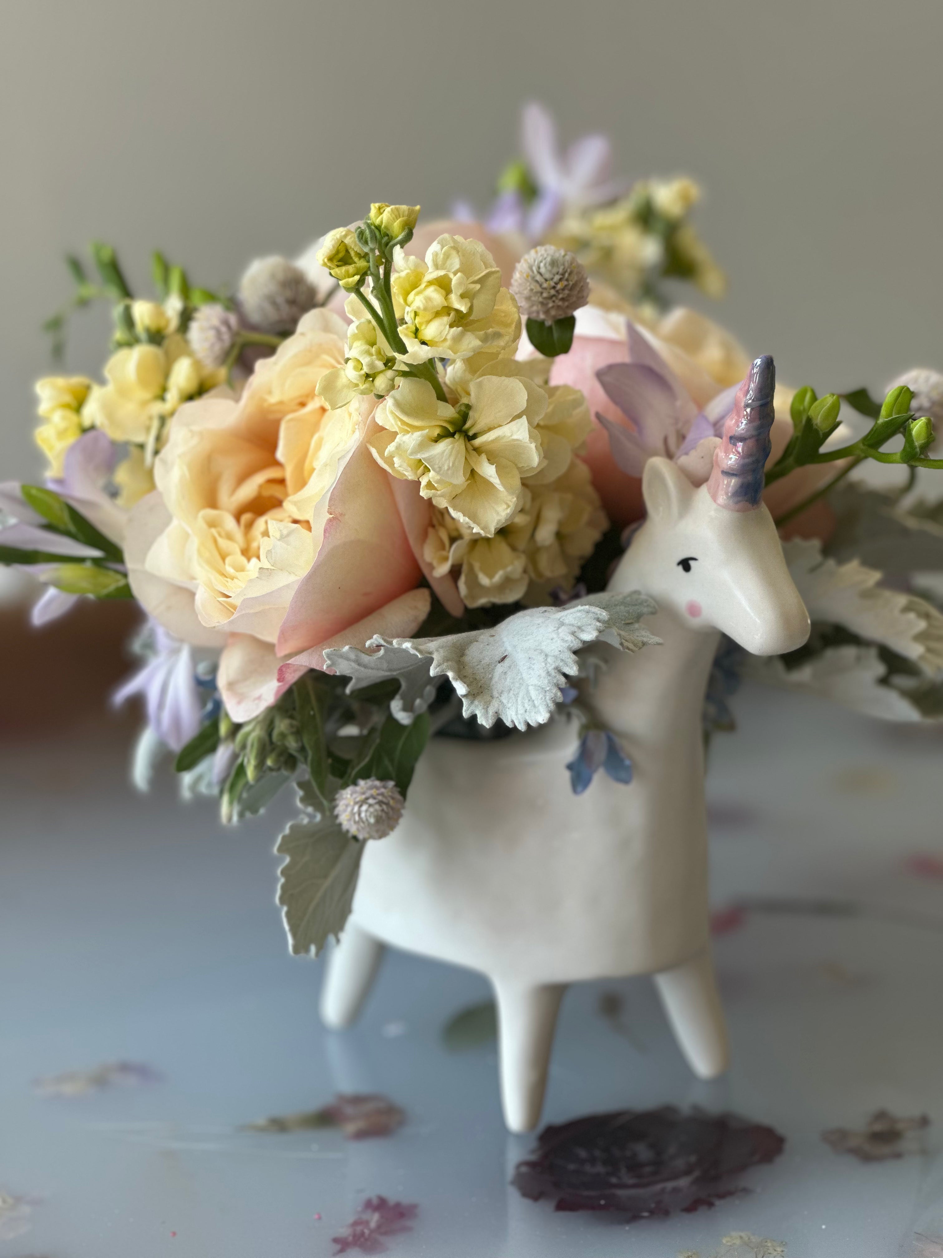 Unicorn Dreams Pastel Arrangement