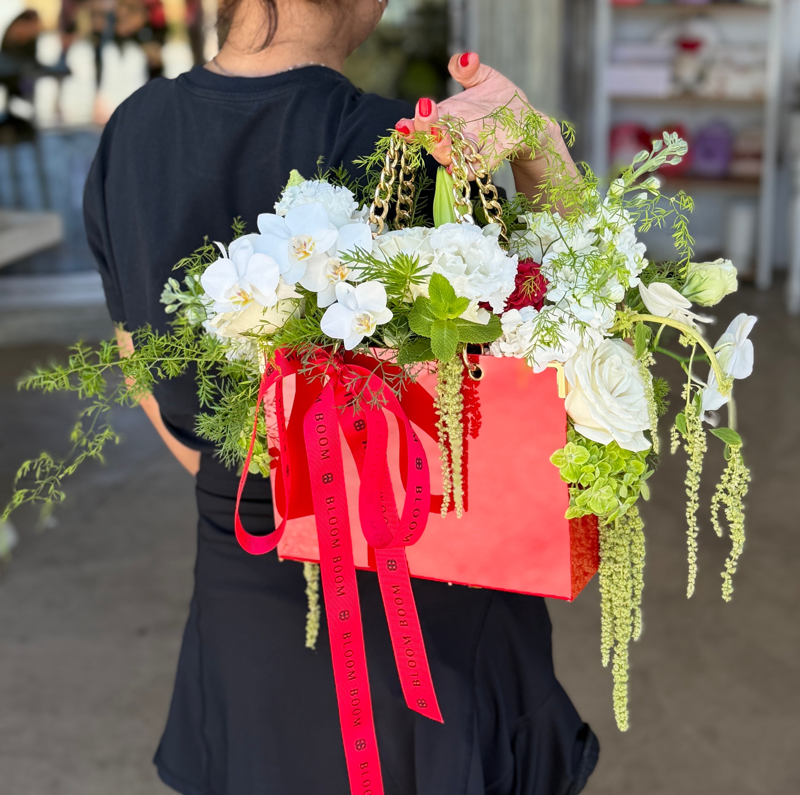 Designer Floral Purse