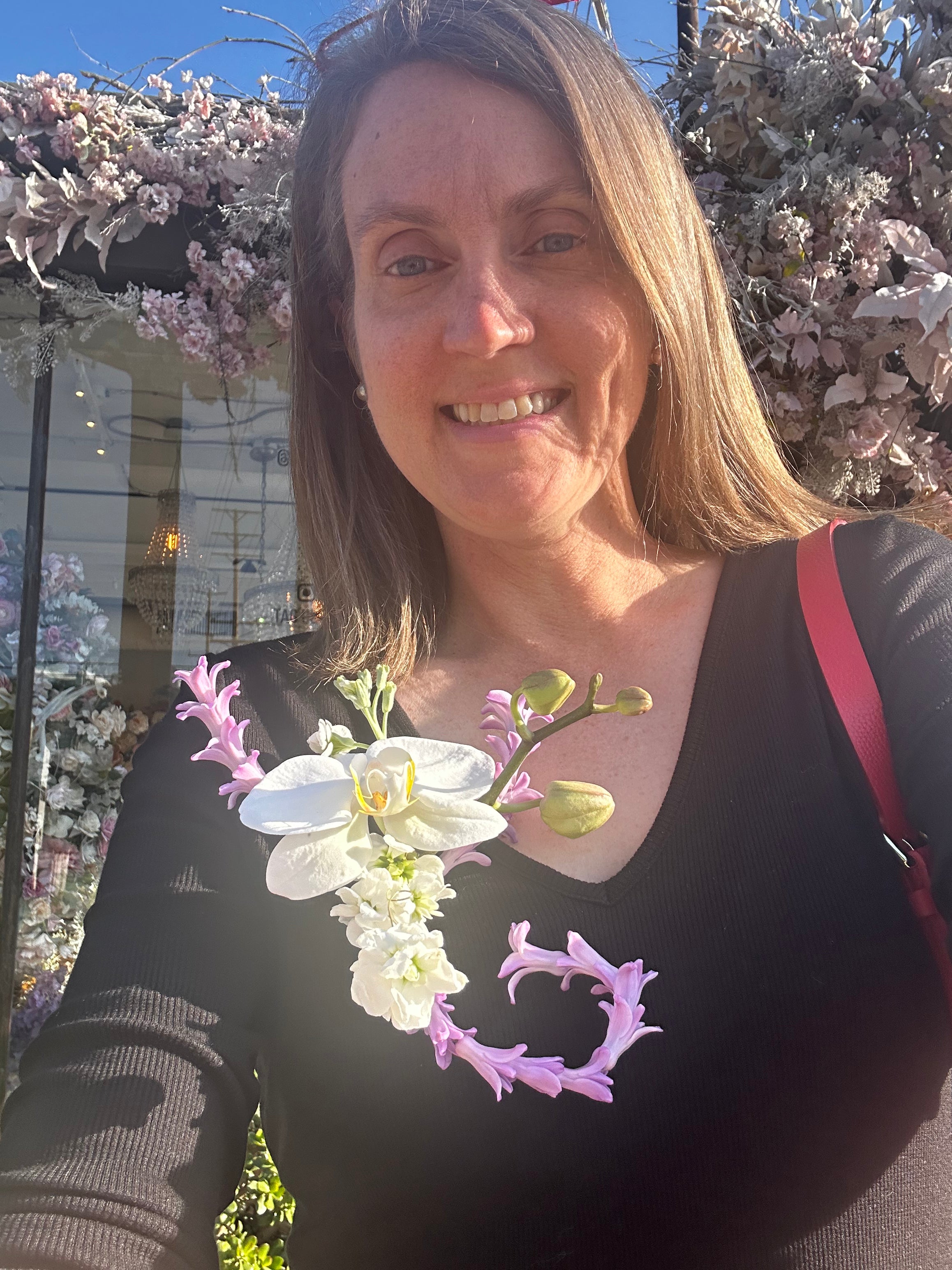 Large Floral Brooch