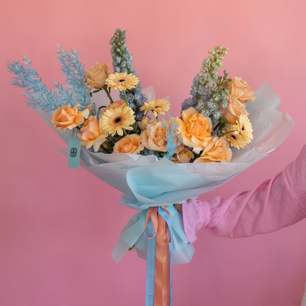 Small bouquet "Azure dream"