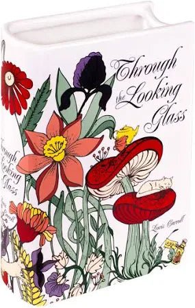 Through the Looking Glass Book Vase
