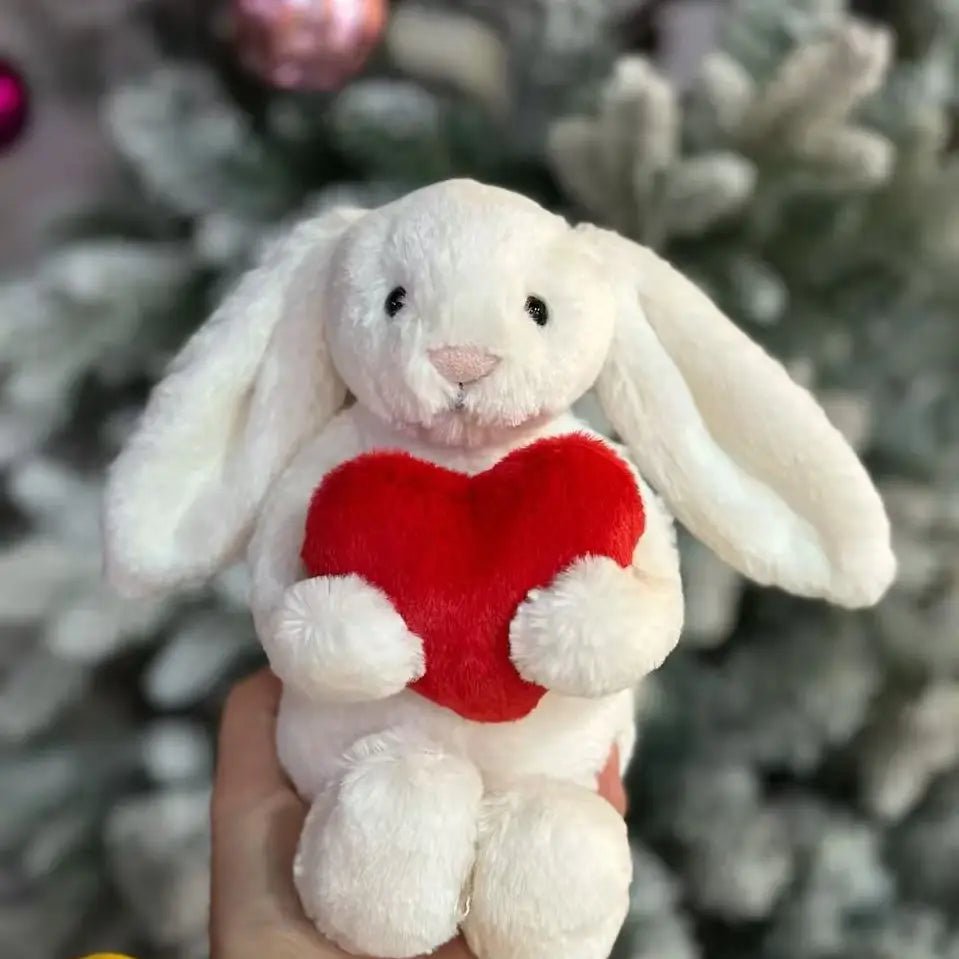 Bunny Heart Plush Toy for Valentine's Day
