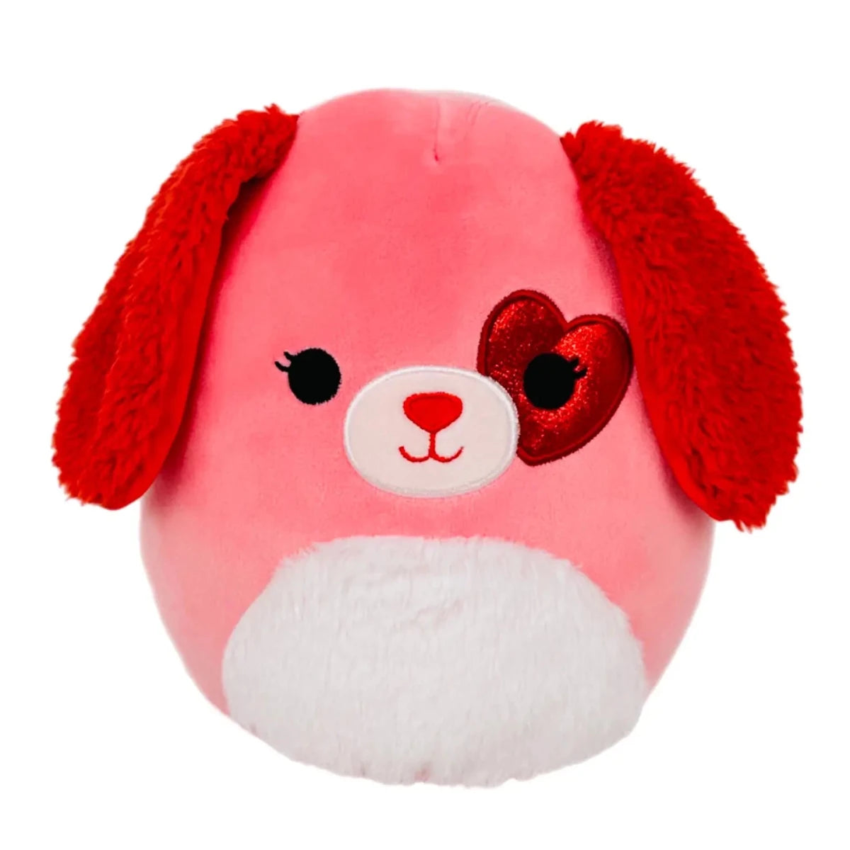 Squishmallow Valentine Stuffed Plush Toy 8" Trishelle Dog