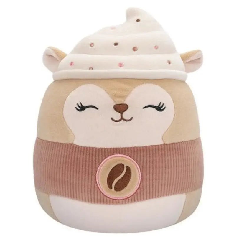Squishmallow Plush Stuffed Toy 8" Reza the Latte Squirrel