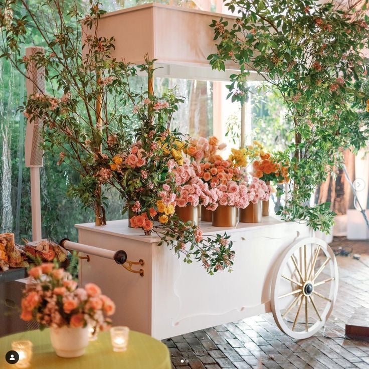 Luxury flower bar for your event