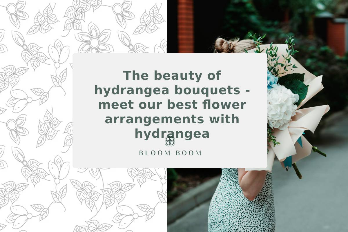The beauty of hydrangea bouquets - meet our best flower arrangements with hydrangea