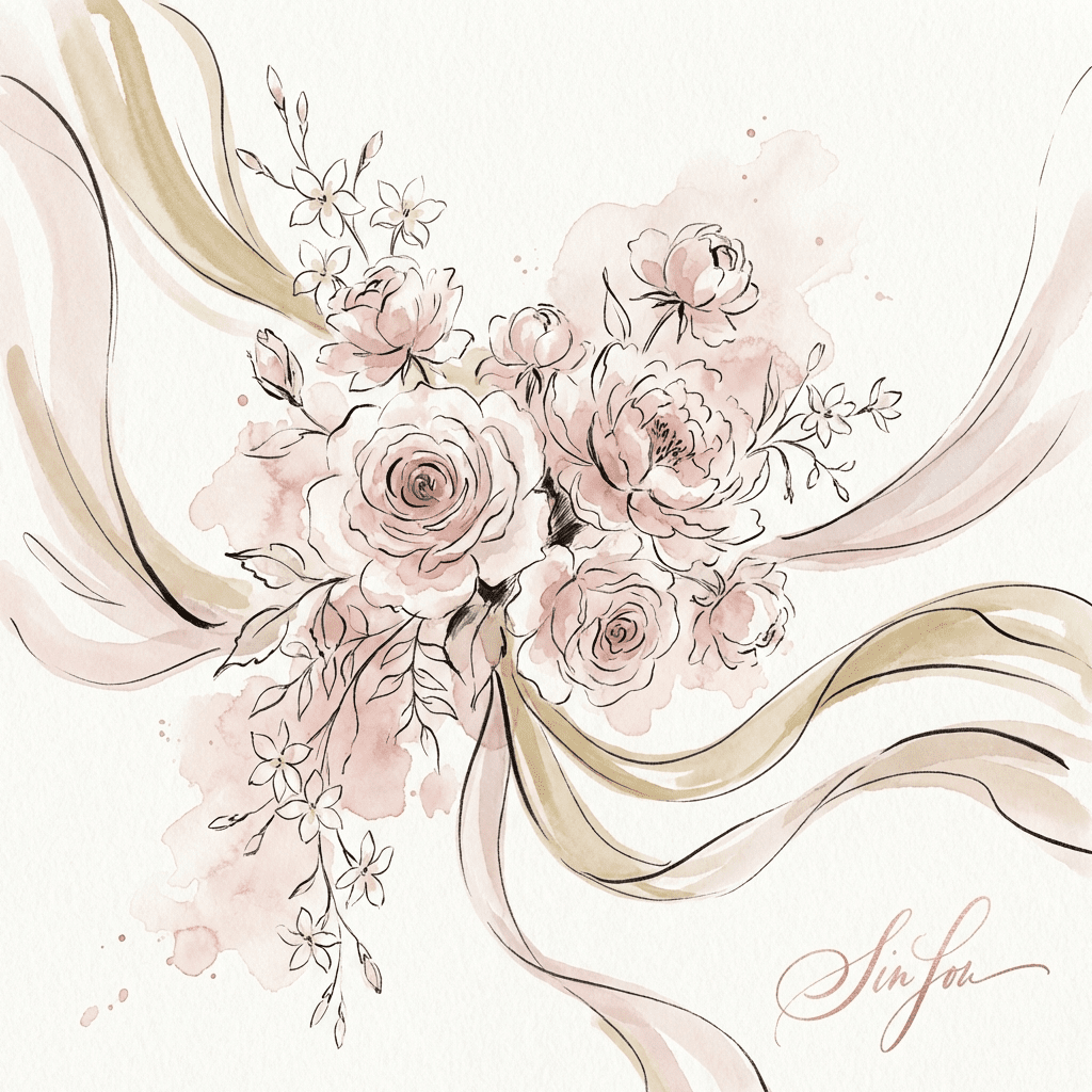 Romantic dating anniversary flower bouquet