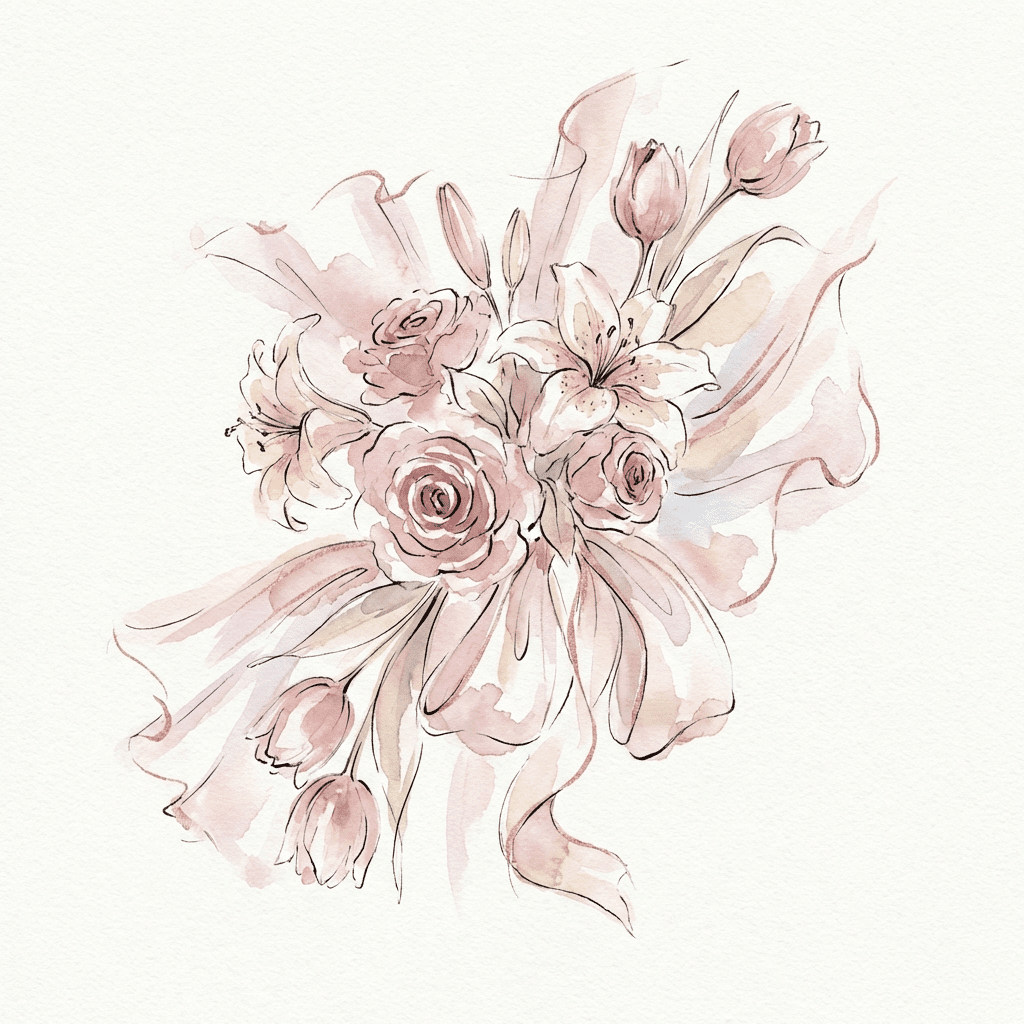 Bouquet of mixed flowers including roses, lilies, and tulips, symbolizing apology and reconciliation