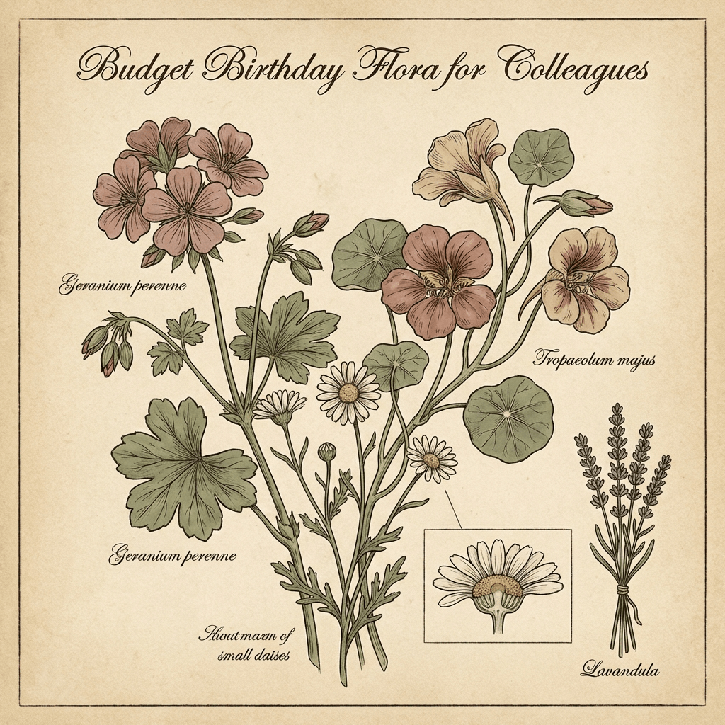 Affordable birthday flowers for coworkers in a bright, cheerful arrangement