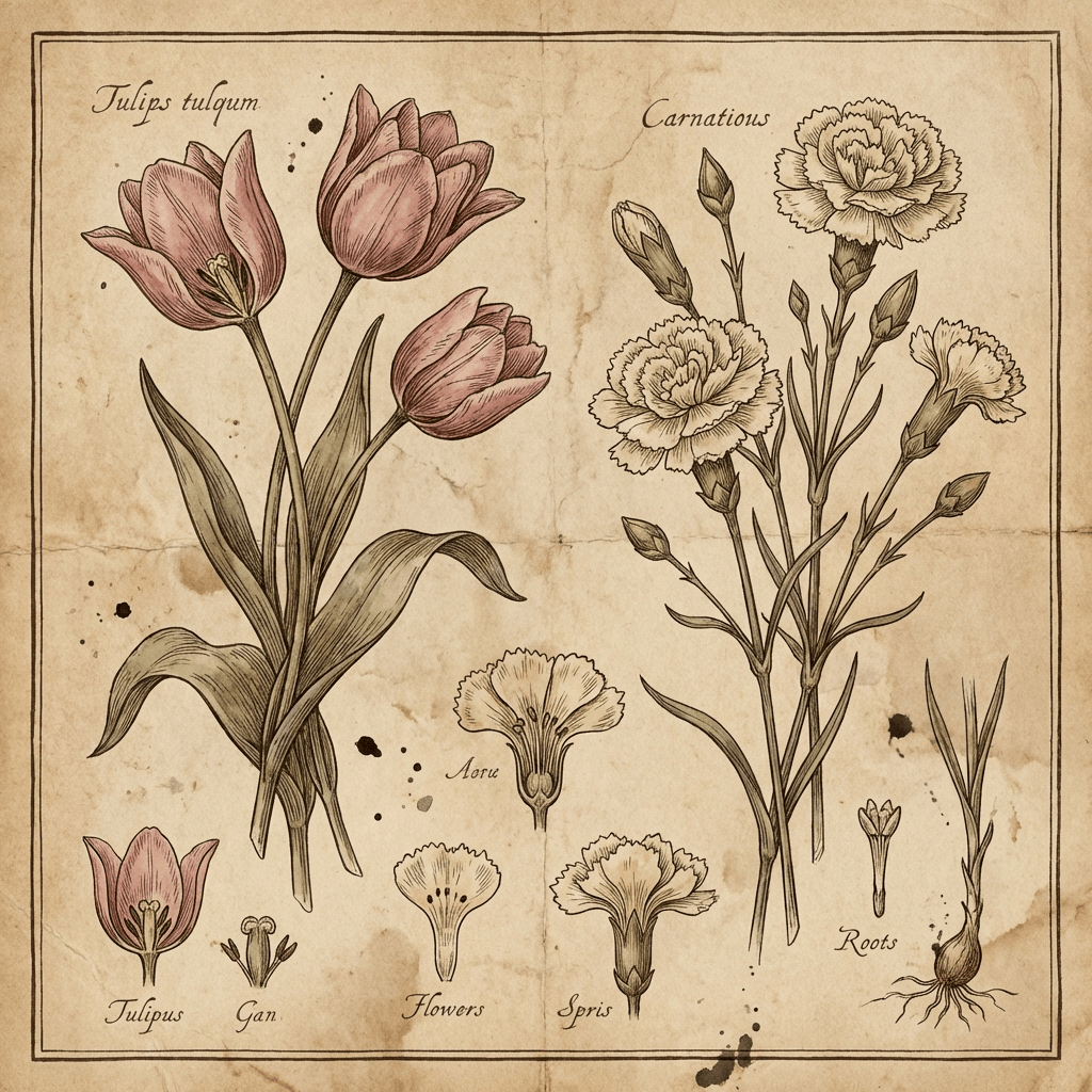 Affordable Valentine's Day flower bouquet with tulips and carnations