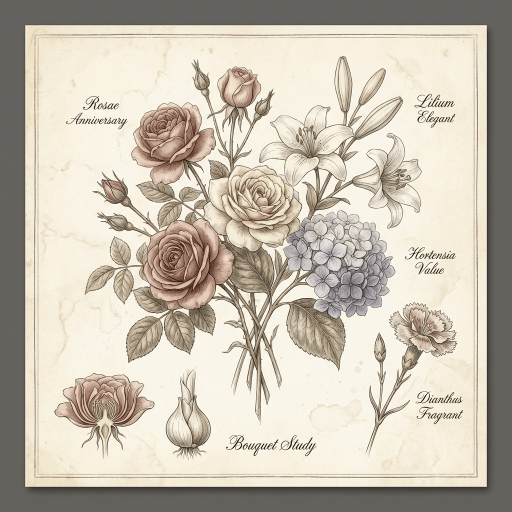 Affordable anniversary flowers that look expensive