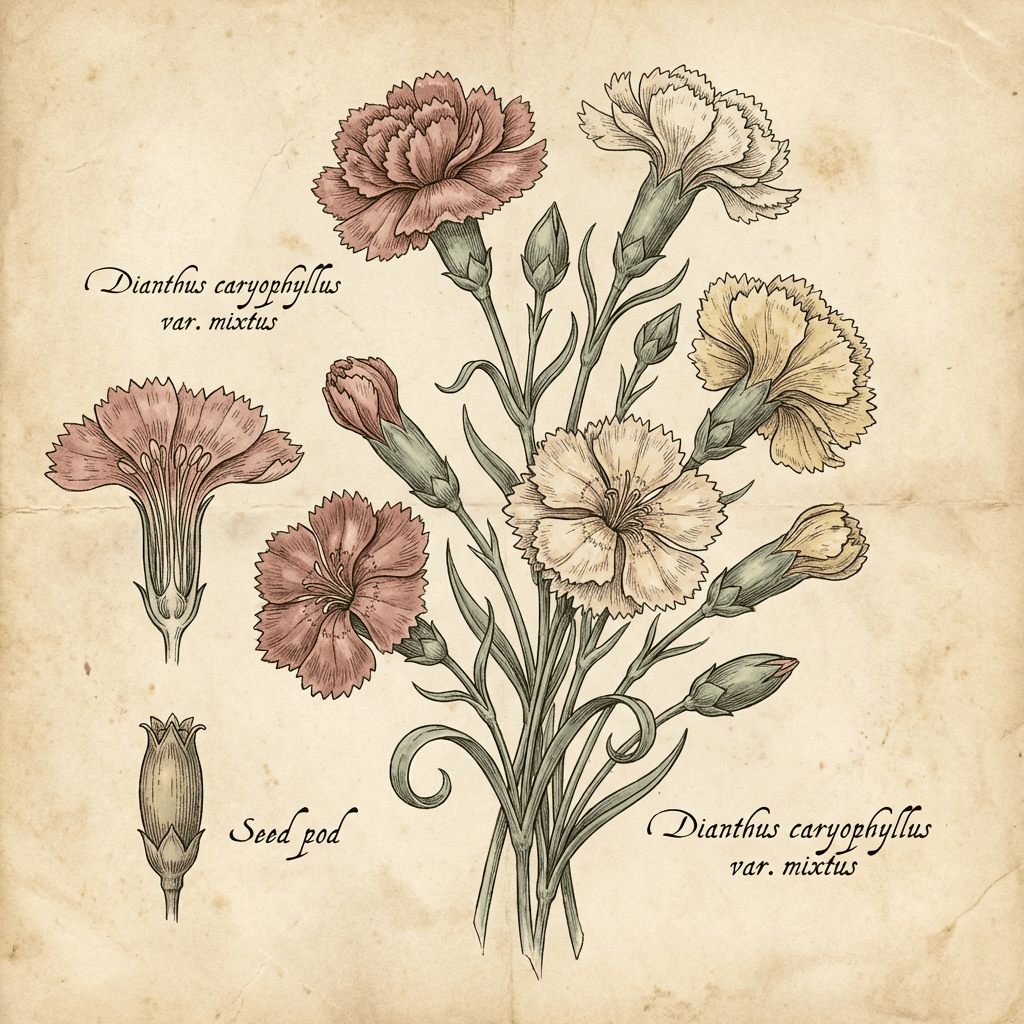 A beautiful and affordable bouquet of mixed carnations.