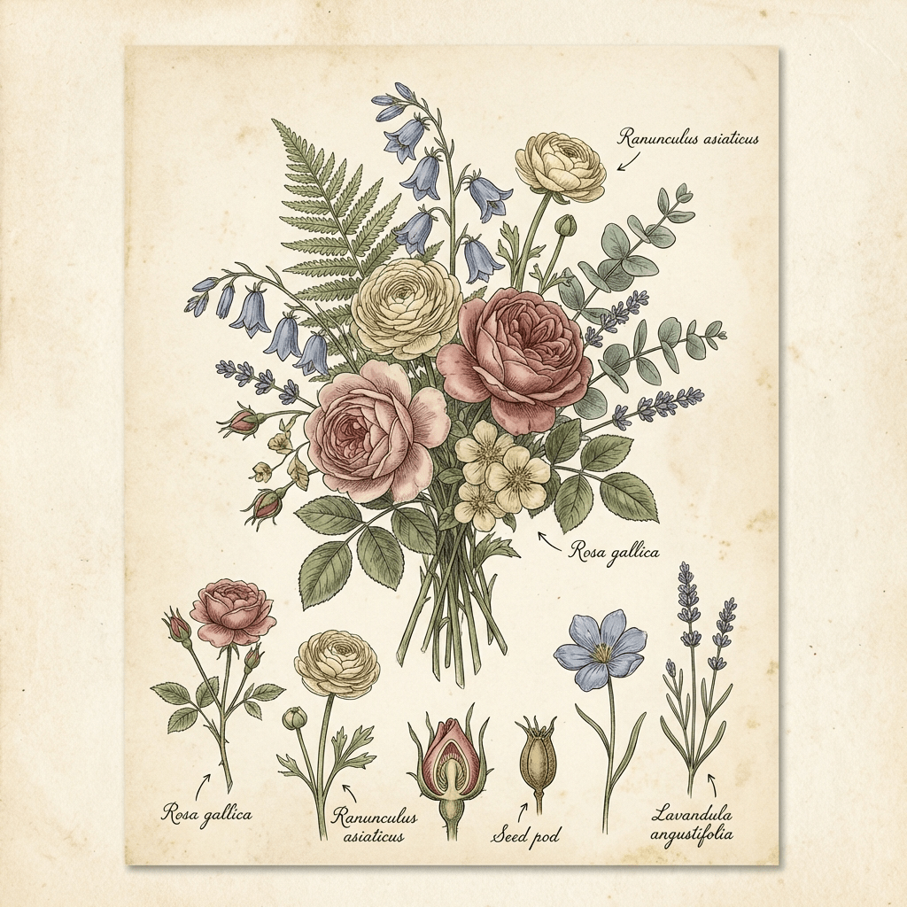 Beautiful anniversary bouquet with mixed flowers under $50