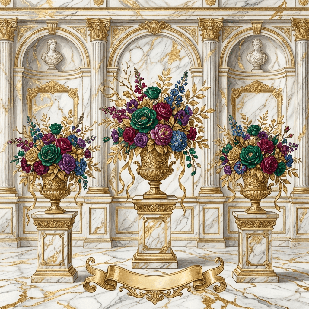 Stunning floral arrangements for a retail store grand opening