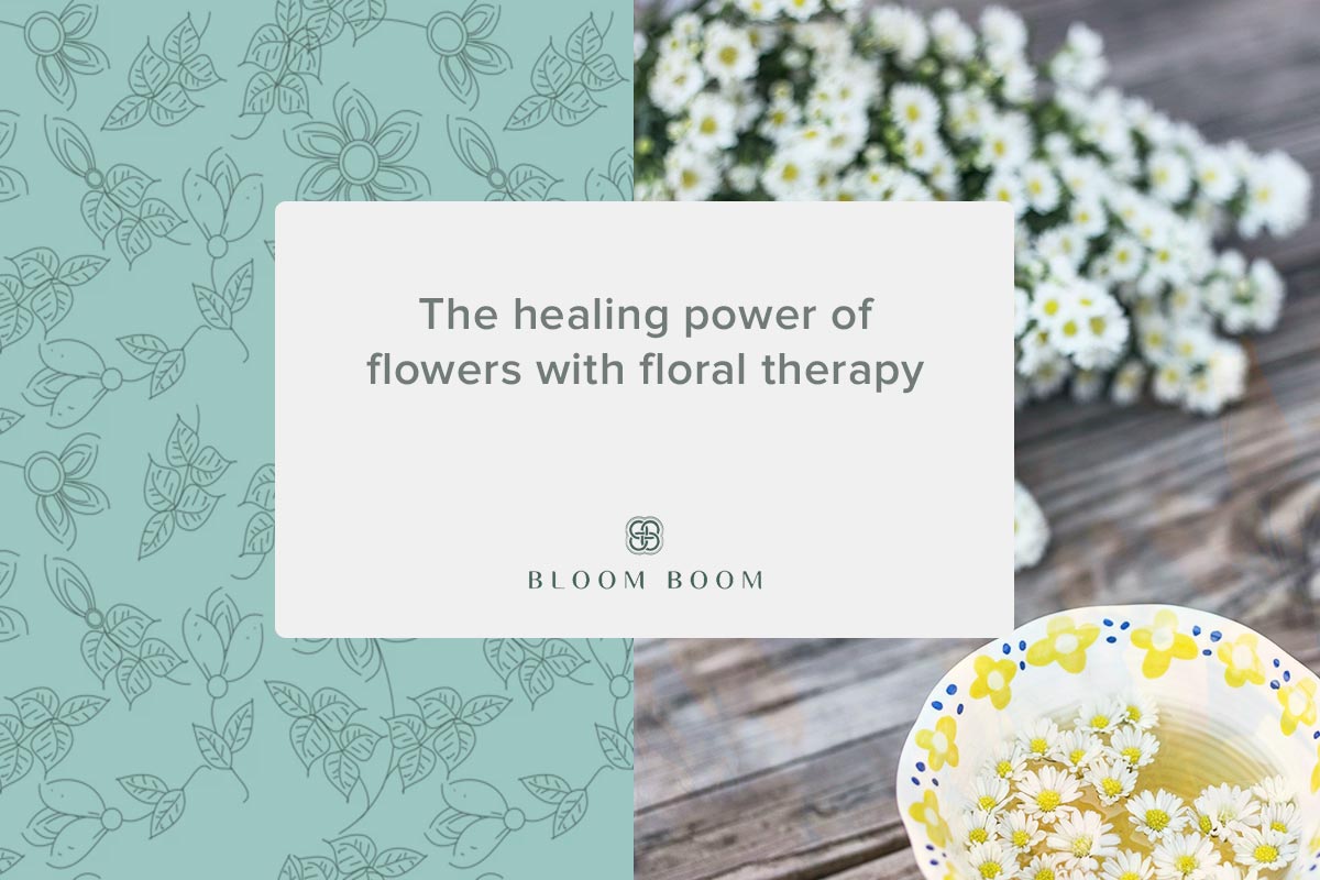 The healing power of flowers with floral therapy