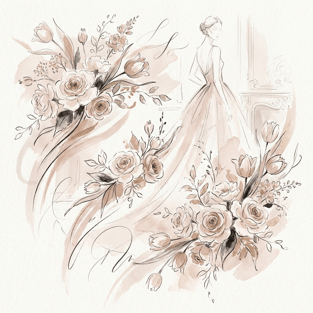 Romantic Valentine's Day flower bouquet for her