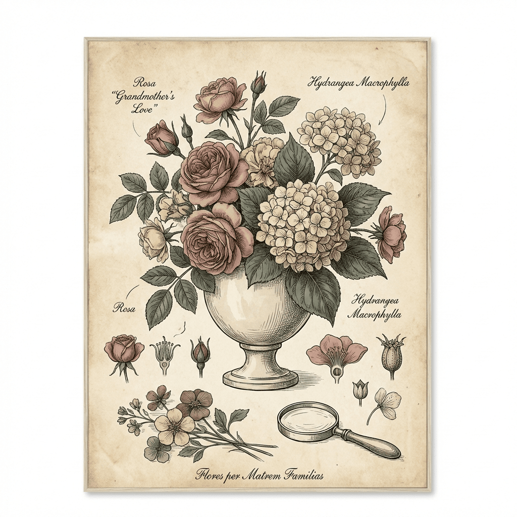 Beautiful Mother's Day flower arrangement for Grandma