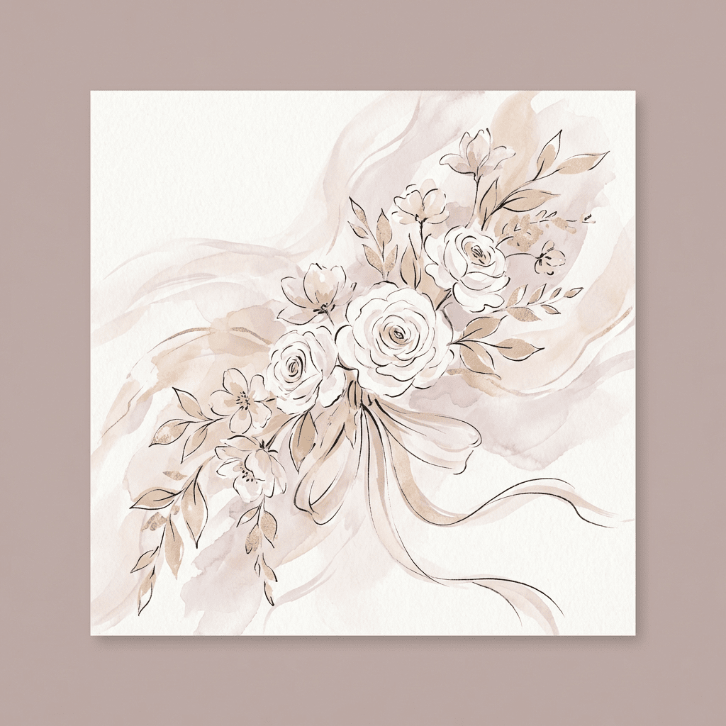 Elegant white rose floral arrangement for a Muslim wedding