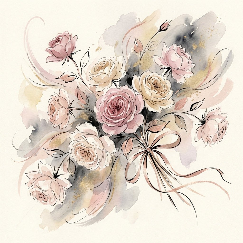 Luxurious Valentine's Day rose arrangement with David Austin roses.