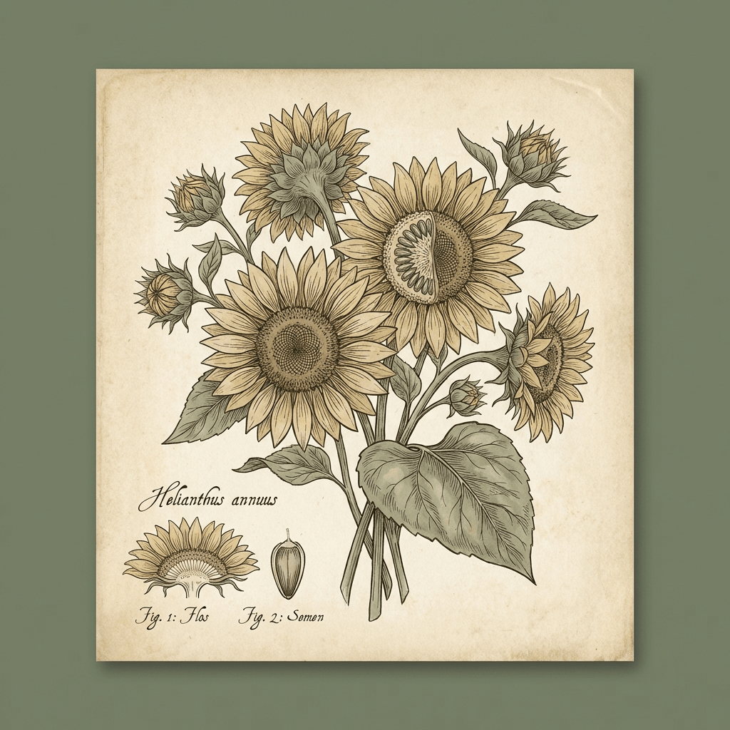 Cheerful sunflower bouquet for a birthday gift.