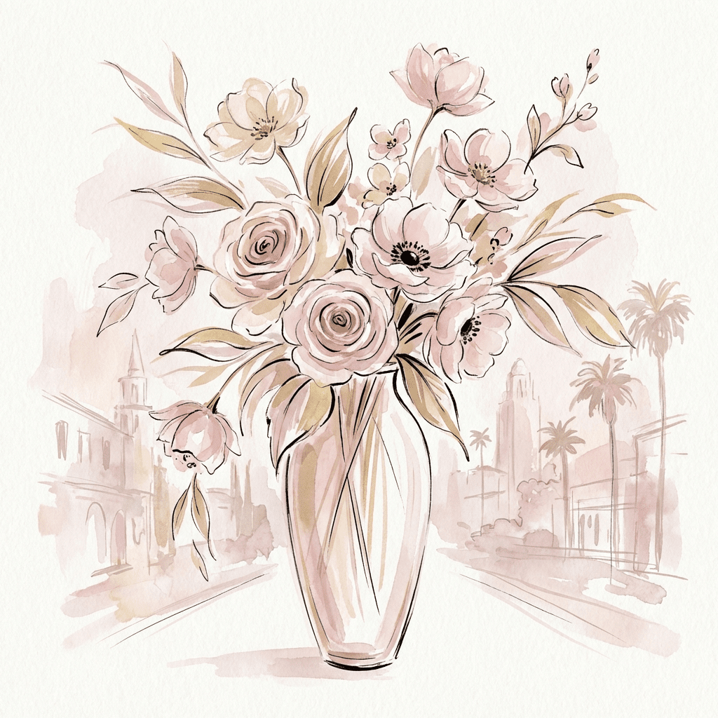 Last-minute Valentine's Day flowers delivered in Los Angeles