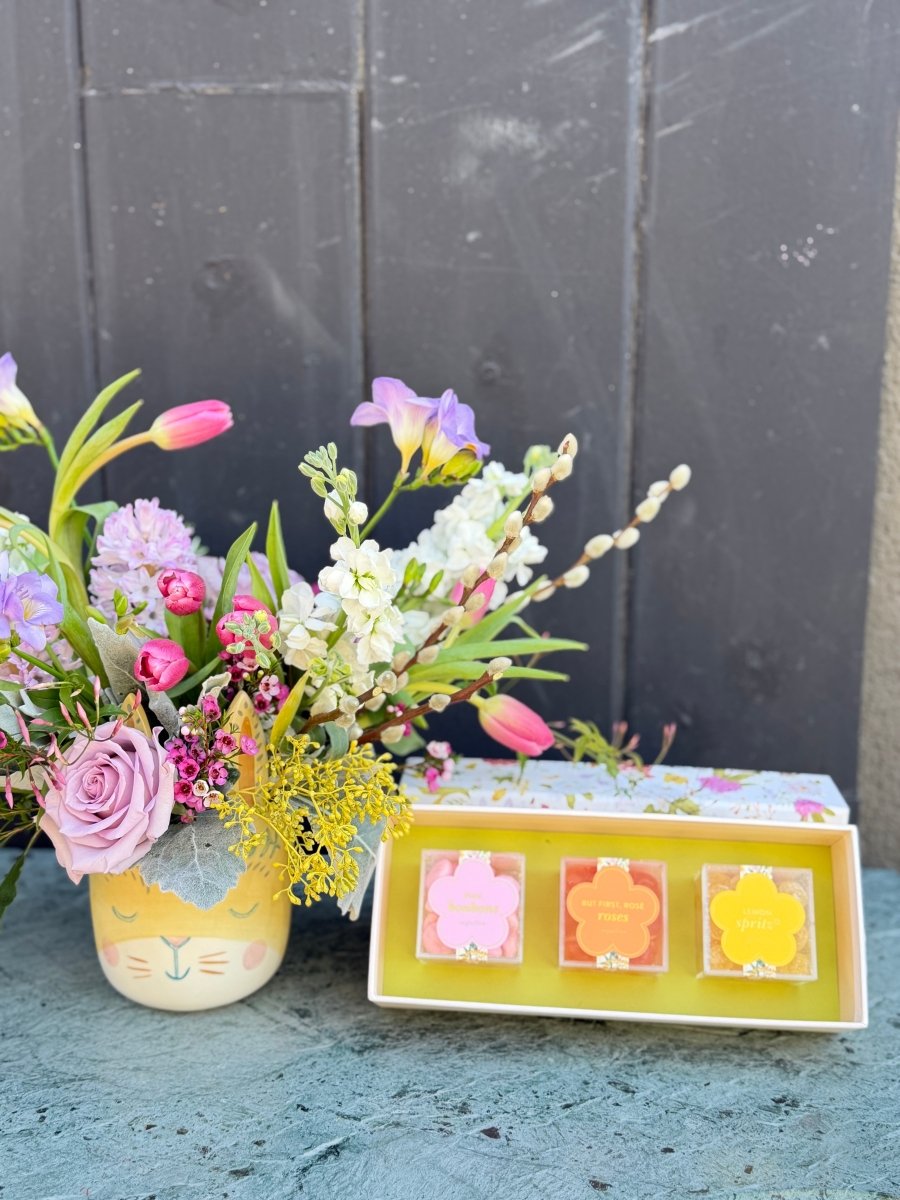 Spring has Sprung! Tulips, Freesia, Roses, Jasmine