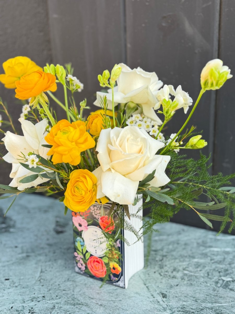 "Secret Garden" Spring Flower Arrangement