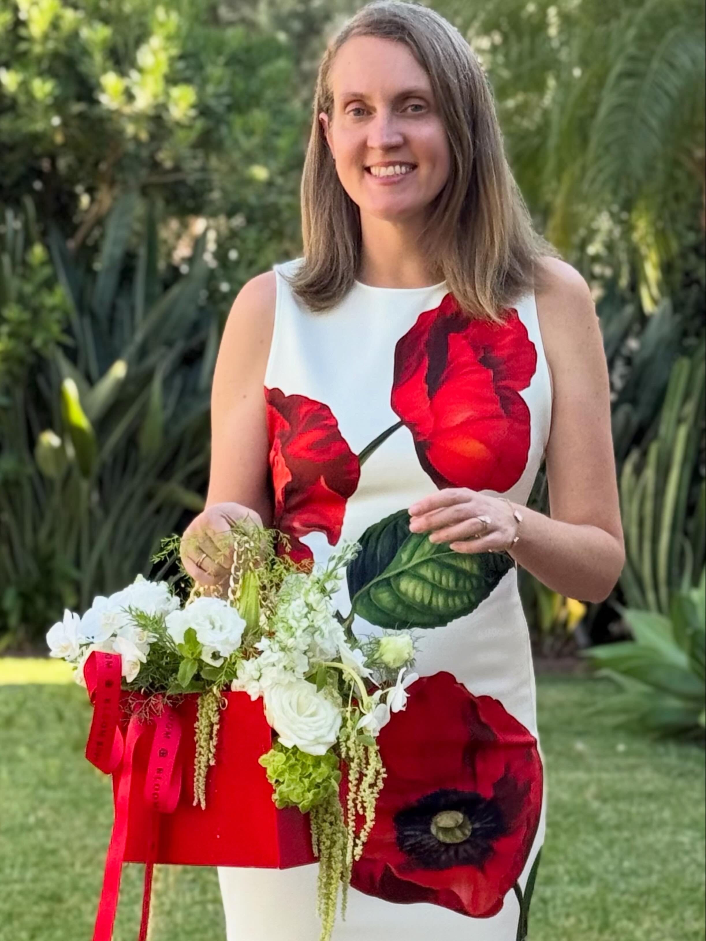 Designer Floral Purse