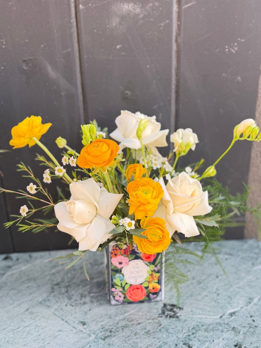 "Secret Garden" Spring Flower Arrangement