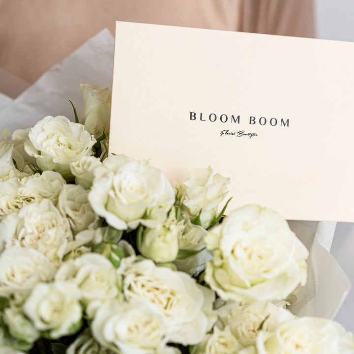 Monobouquet with 20 / 50 / 75 Spray Roses Jeanine