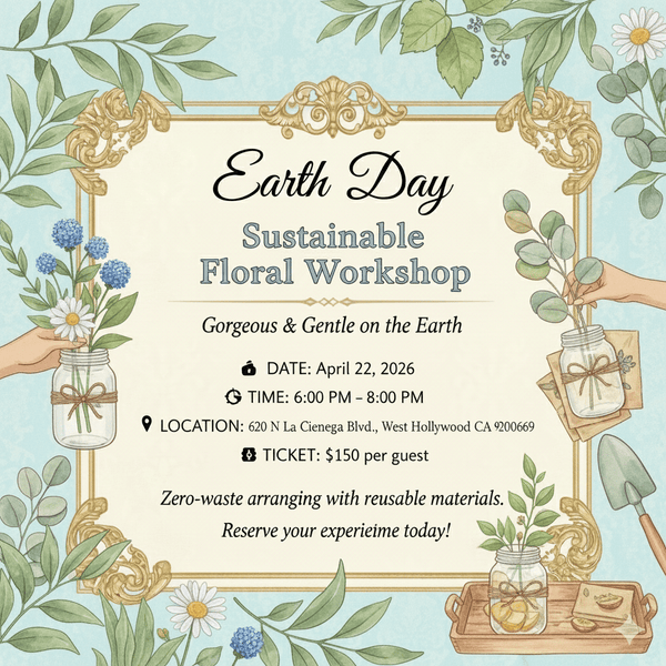 April - The Art of Sustainable Blooms