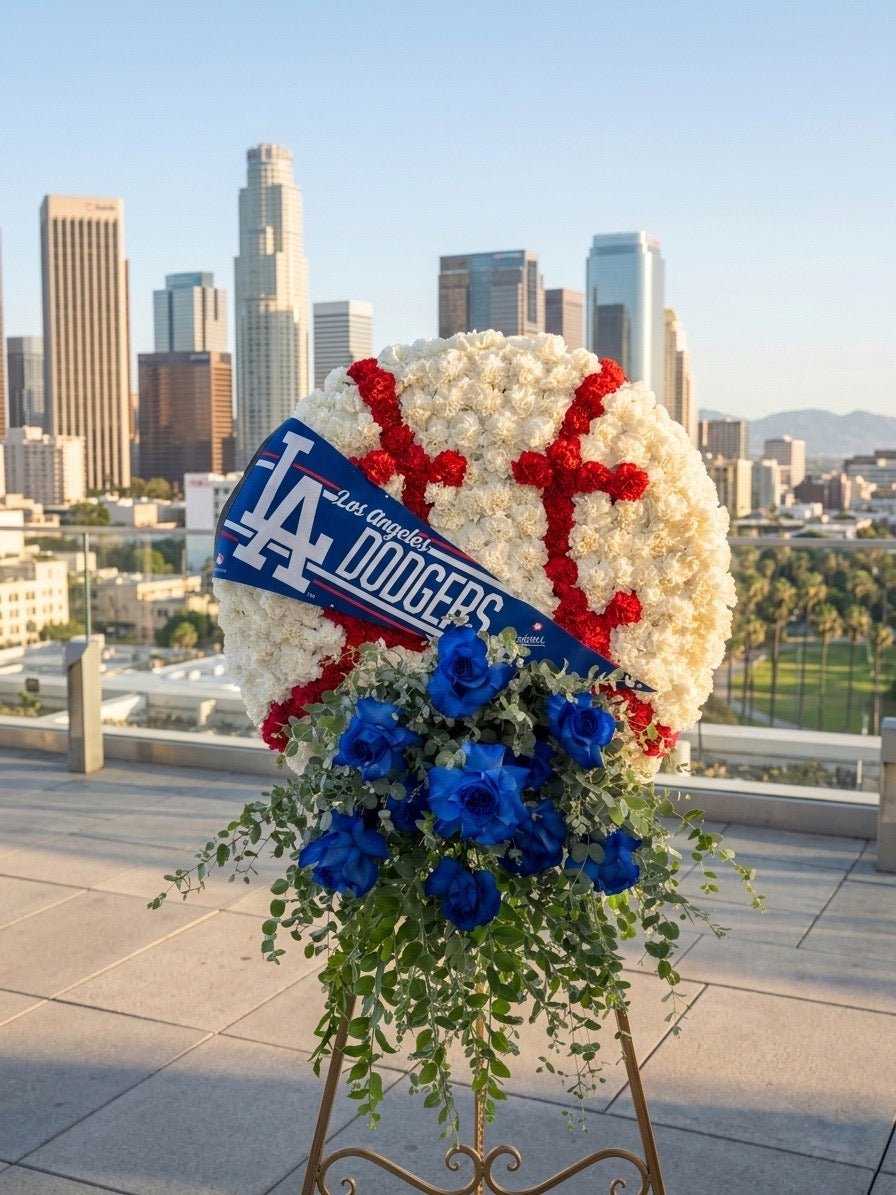 LA Dodgers Funeral Arrangement