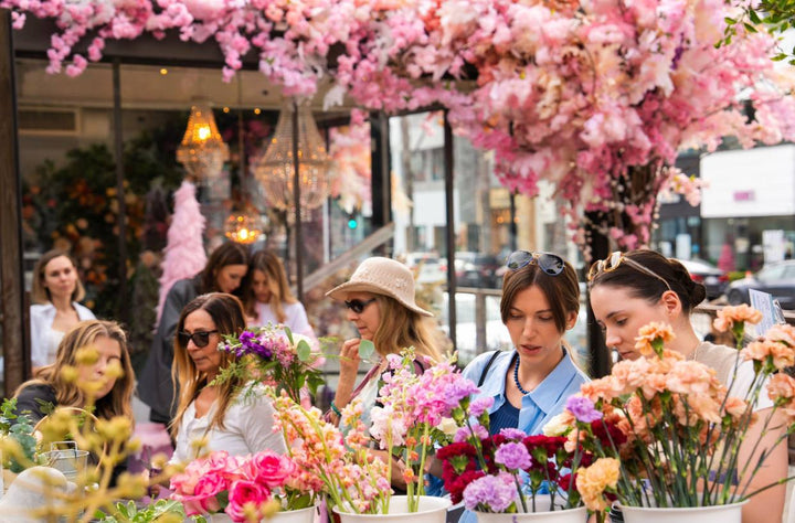 Sunday's flower bar