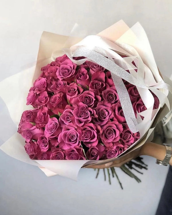 Bouquet of 50 roses