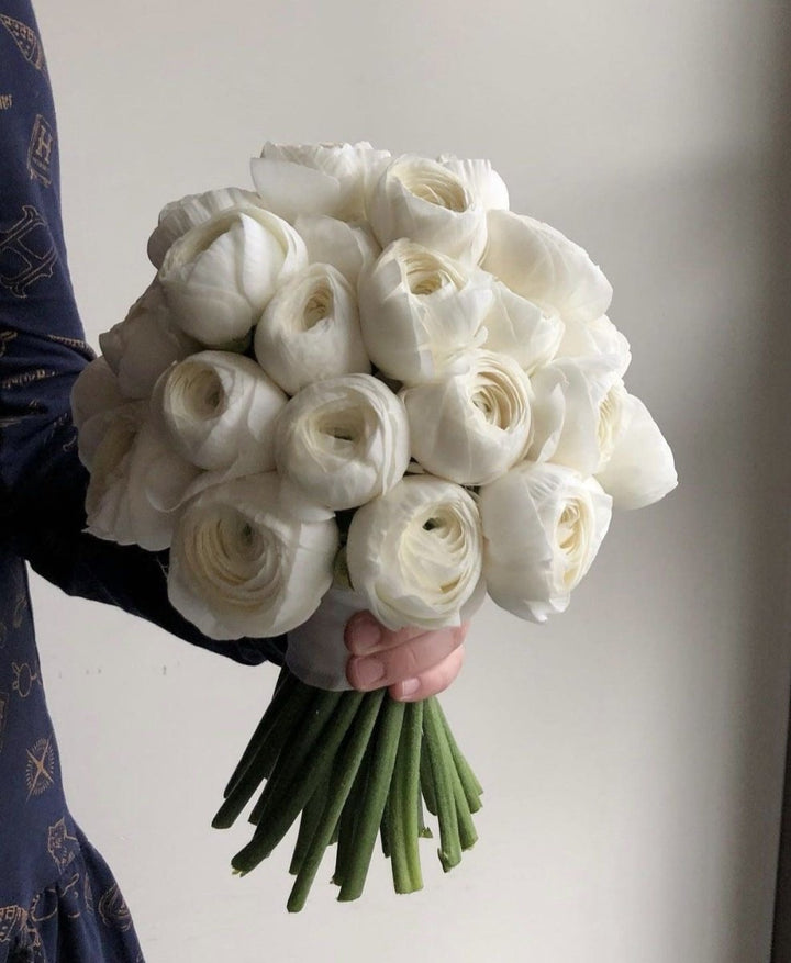 Bridal bouquet with ranunculus