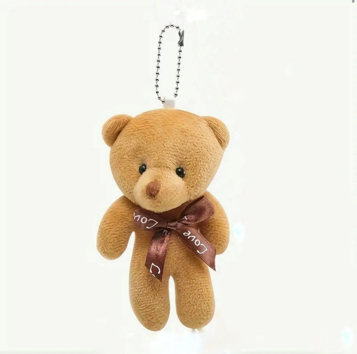 Teddy bear keychain