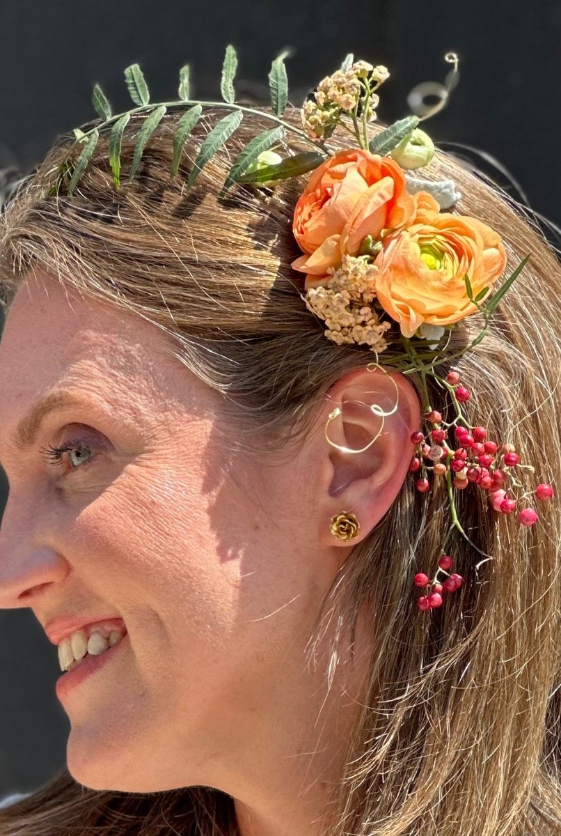 Floral Hair Clip