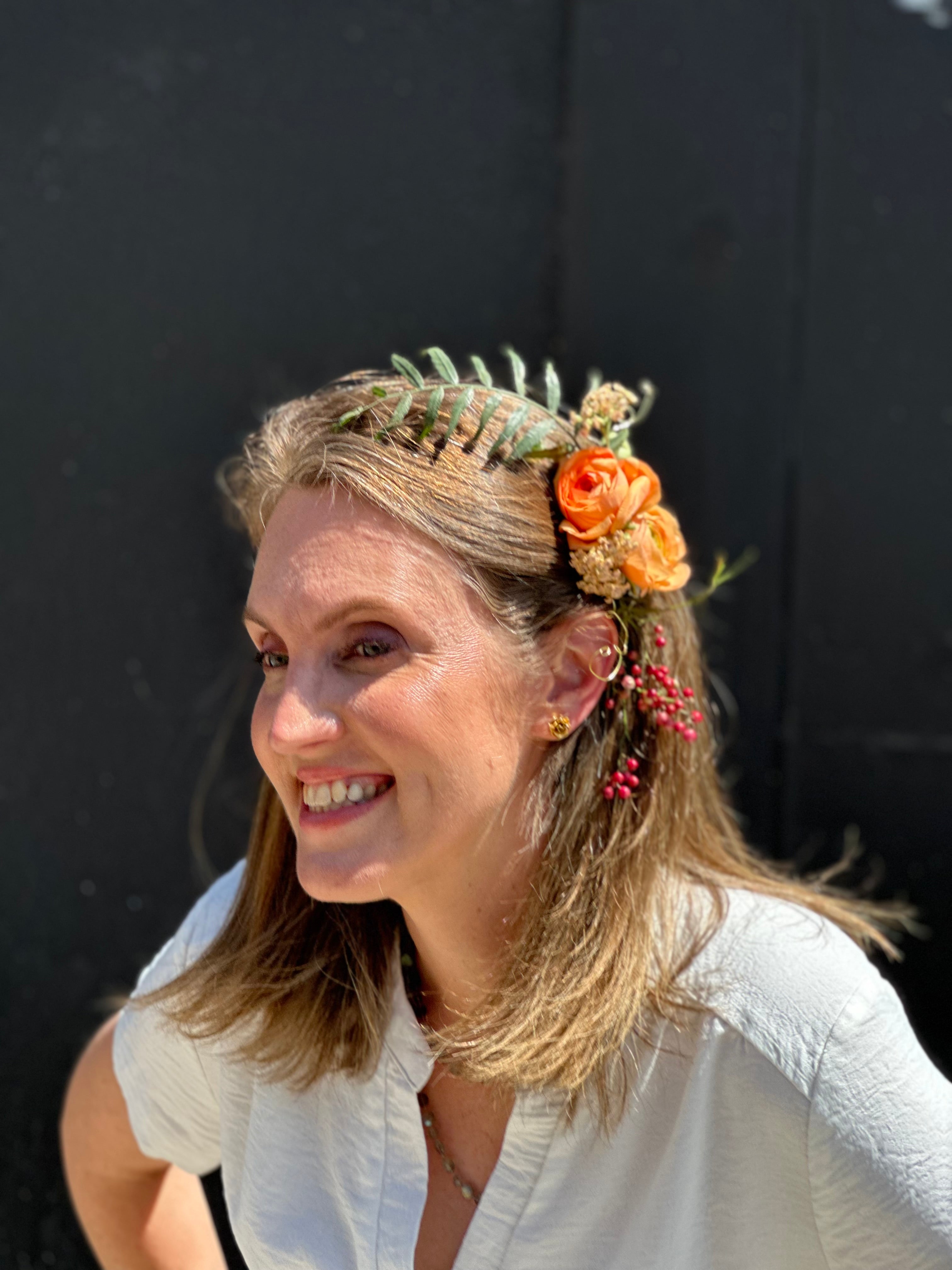 Floral Hair Clip